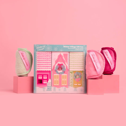Winter Village 3pc MakeUp Eraser Value Gift Set