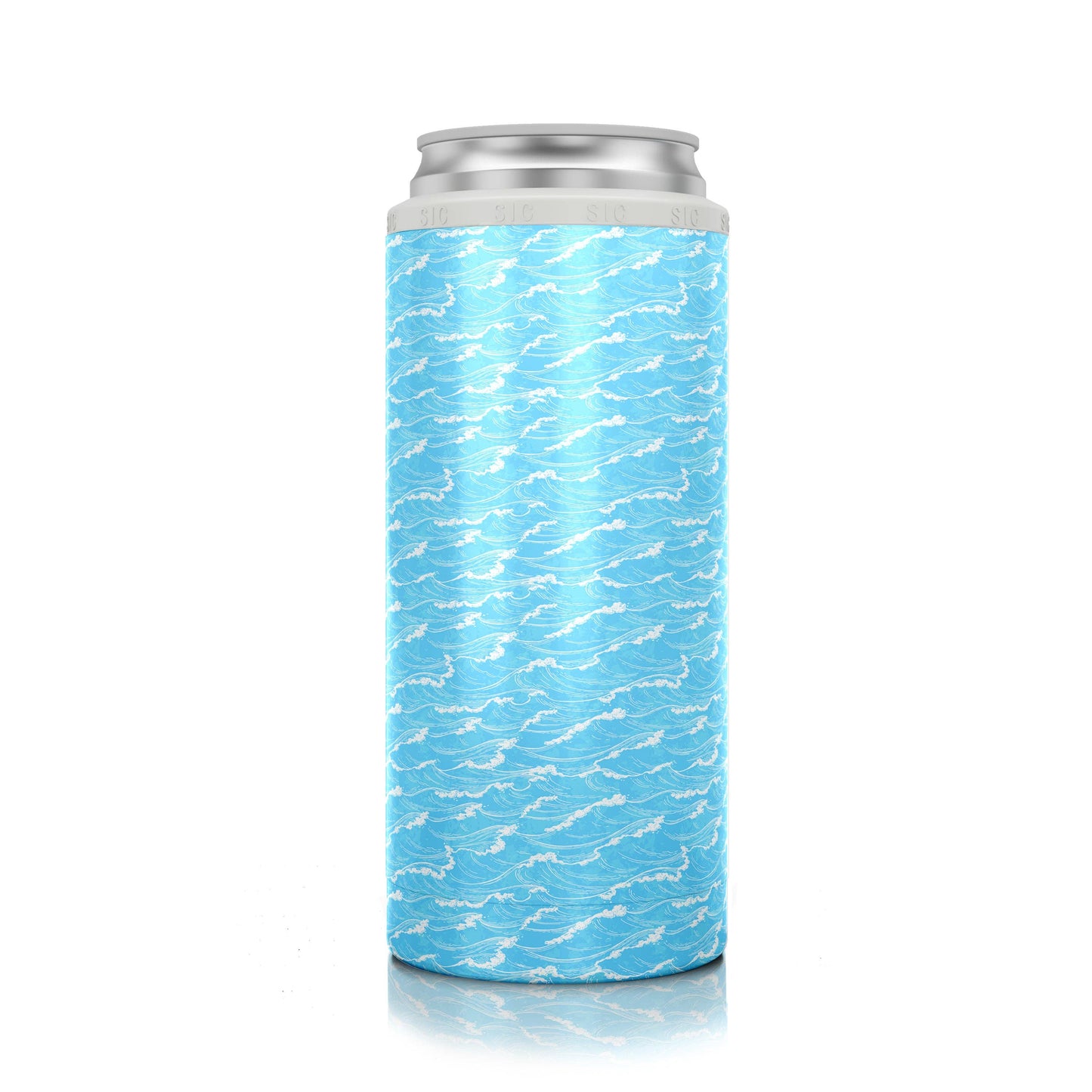 SIC Slim Can Cooler | Wild Waves