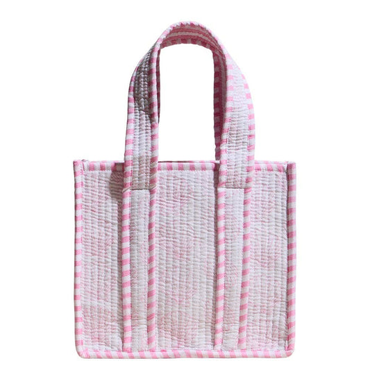 Quilted Shell Tote Bag