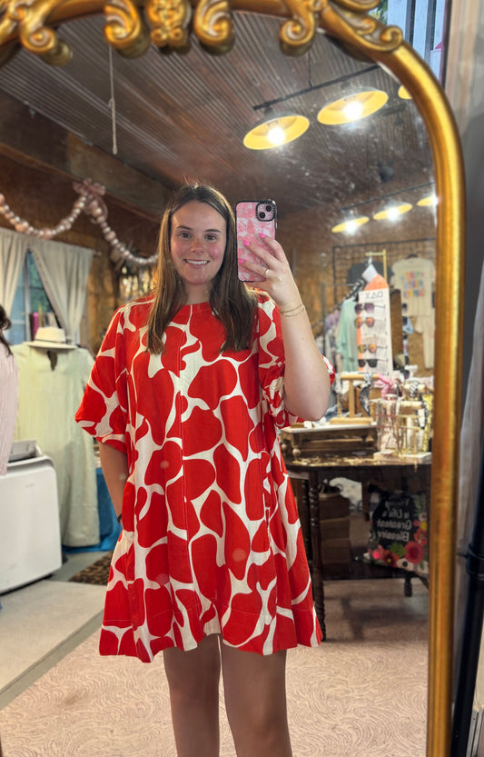 Cherry Splash Dress