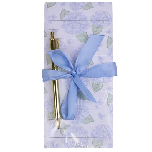 Hydrangea Notepad Gift Set