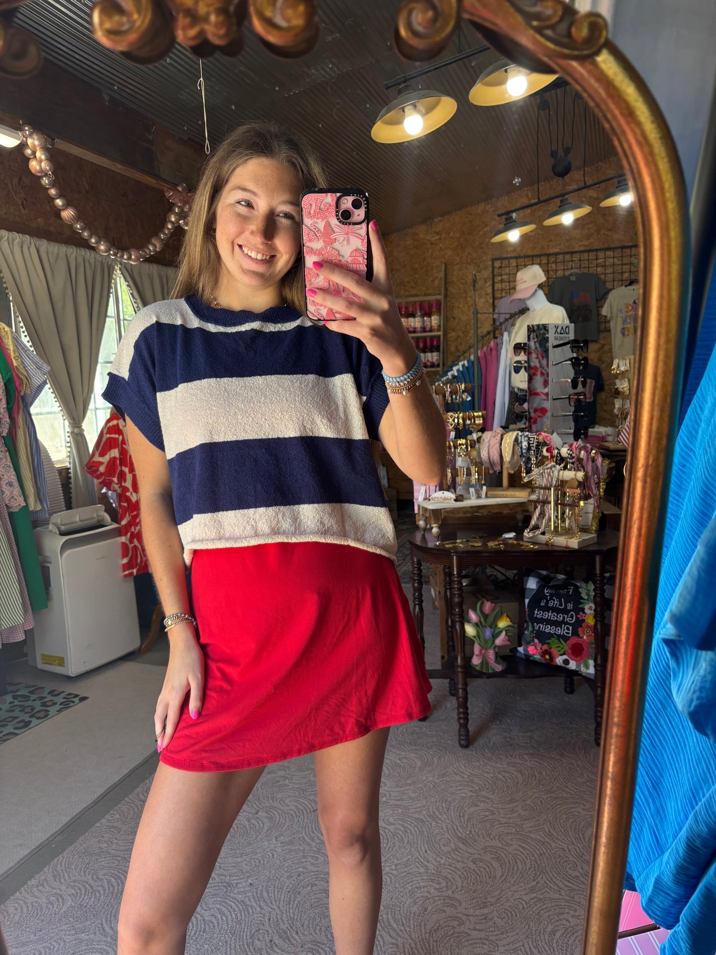 Freedom Stripe Top