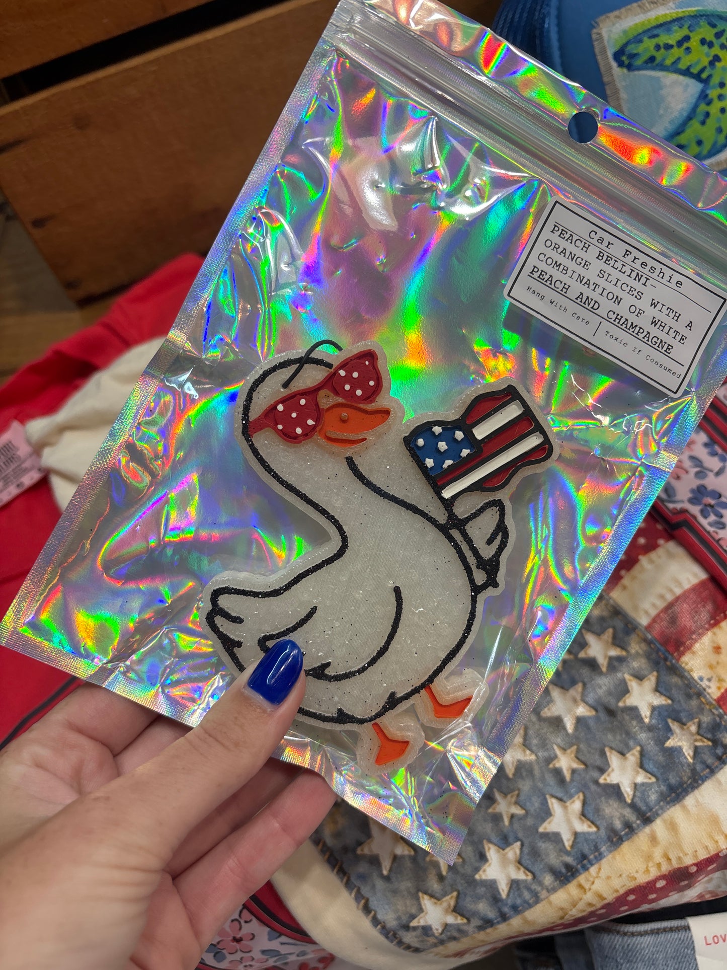 Patriotic Goose Freshie