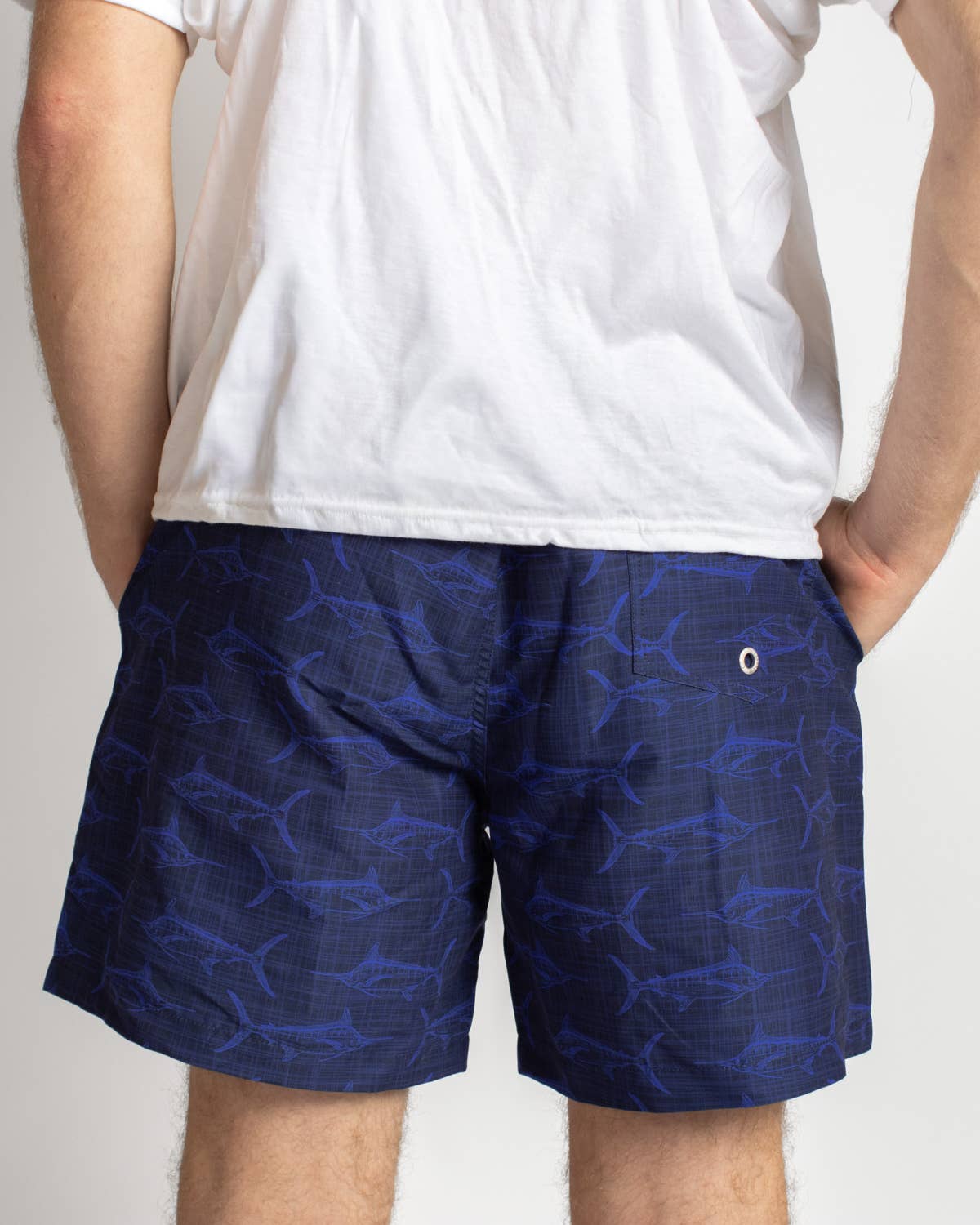Men's Big Catch Swim Trunks Navy/Sapphire