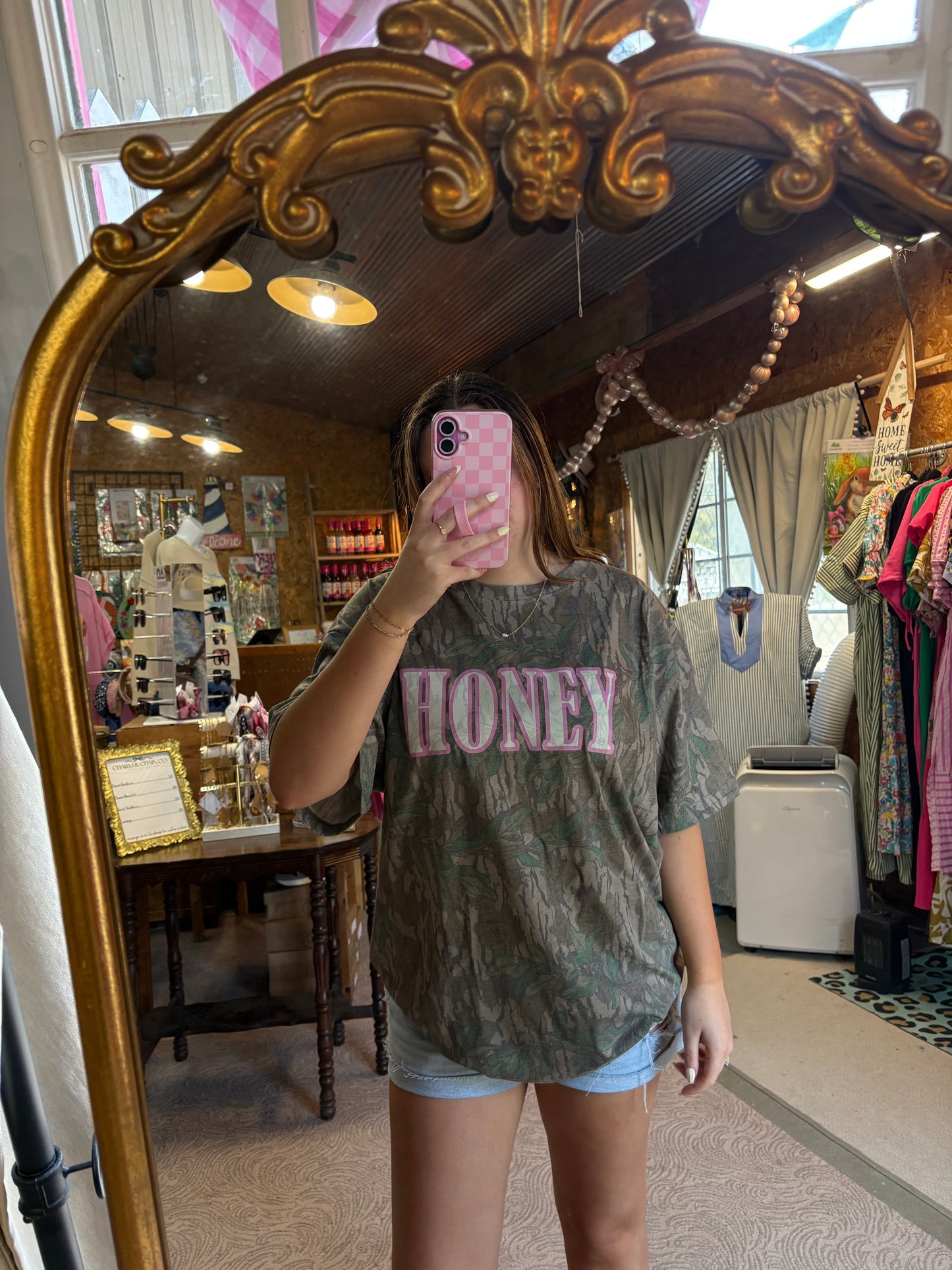 Honey Camo Tee