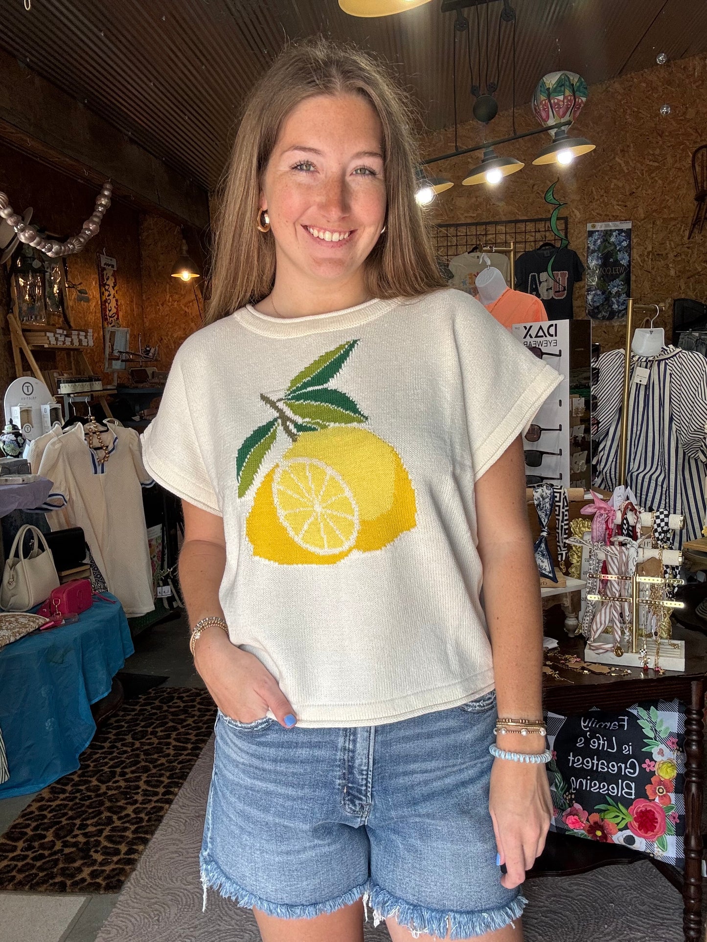 Lemon Squeeze Top