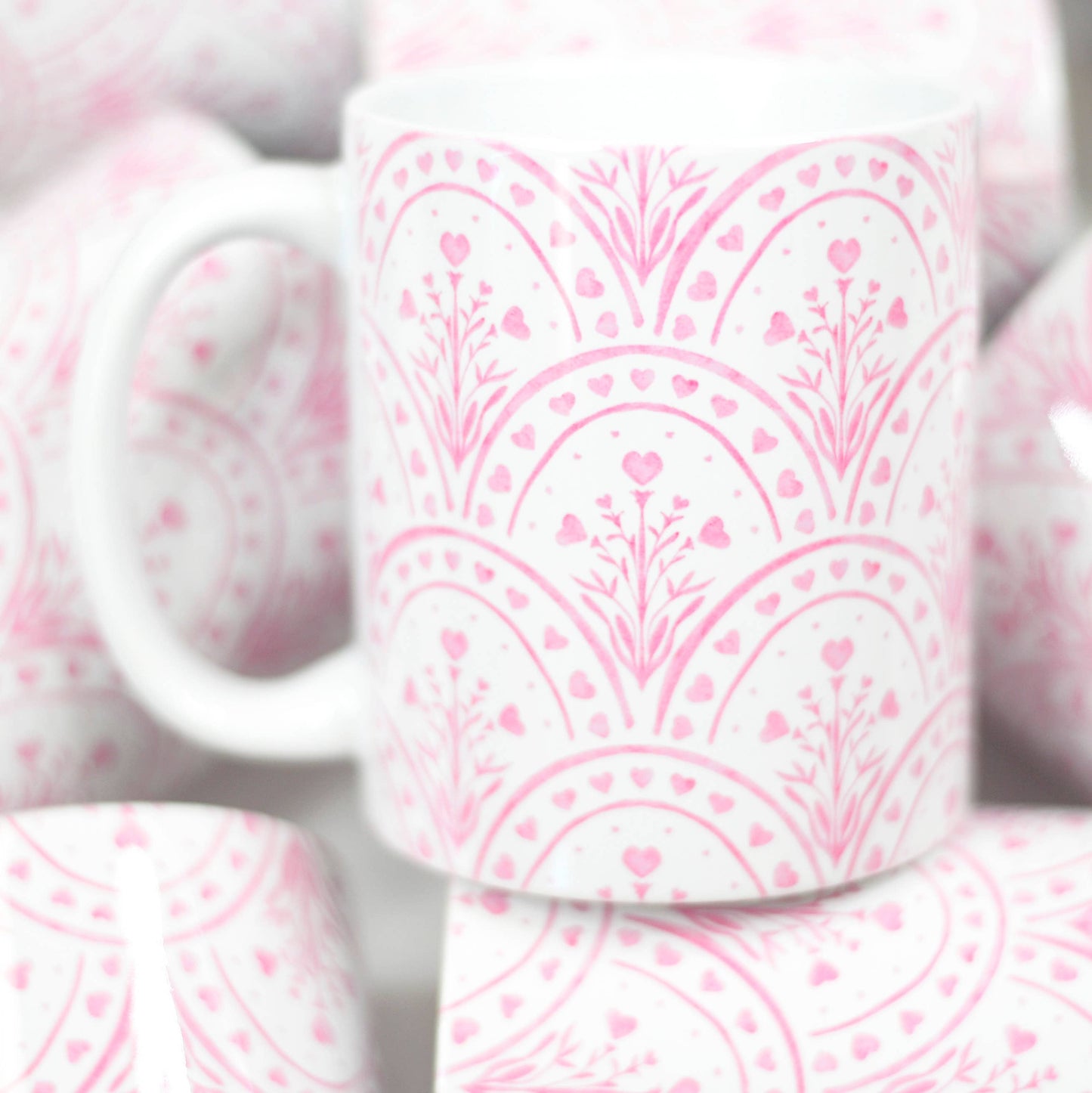 Valentine's Mug, Pink