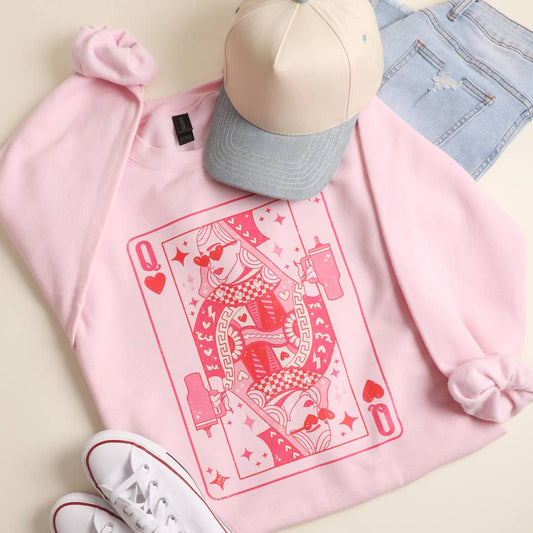 Queen of Hearts Sweatshirt