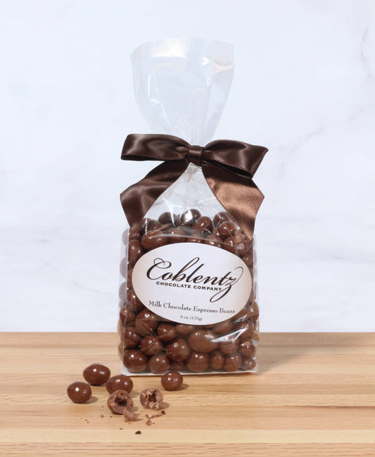 Milk Espresso Beans Bag With Bow