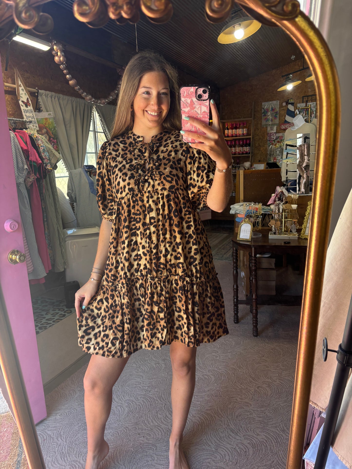 Leopard Luxe dress