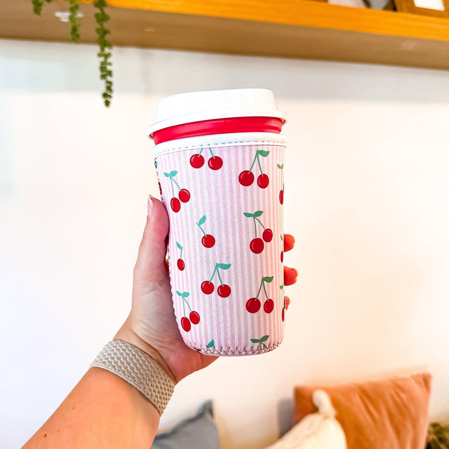 Mon Cheri (Cherries) | Iced Coffee Sleeve
