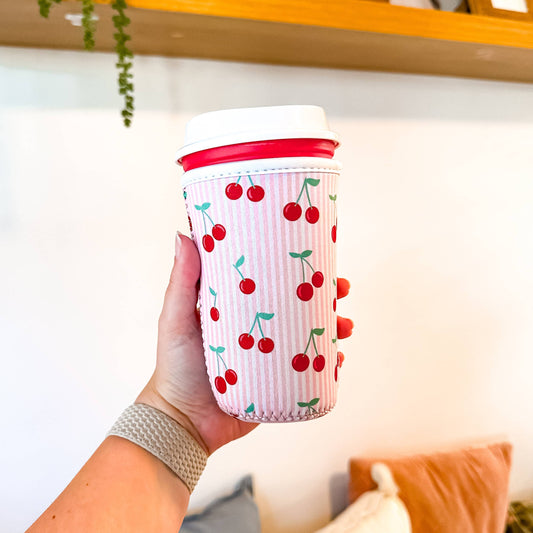 Mon Cheri (Cherries) | Iced Coffee Sleeve