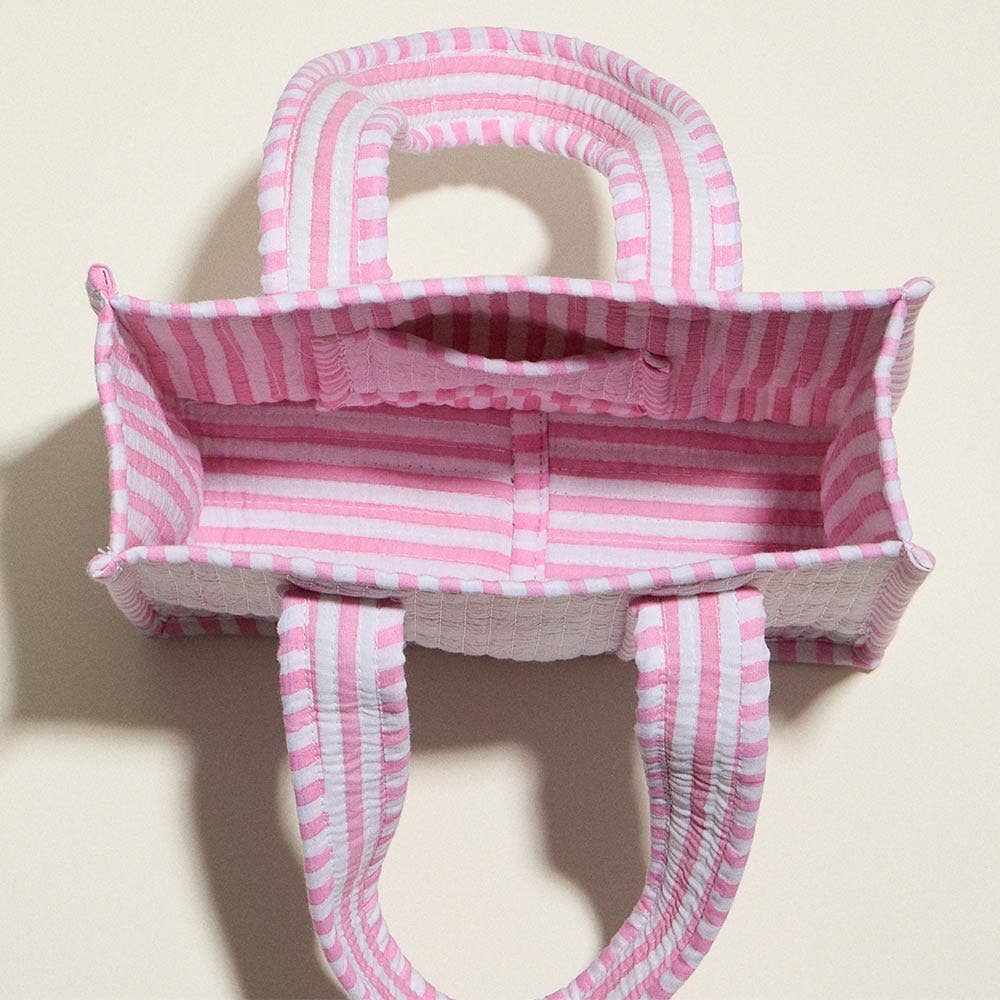 Quilted Shell Tote Bag