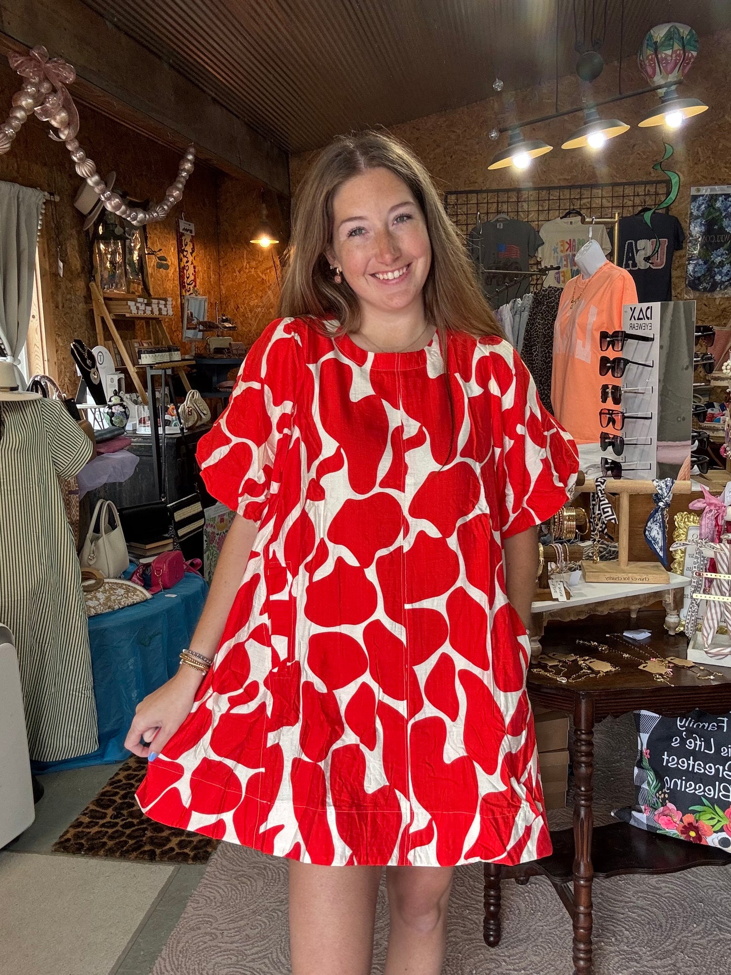 Cherry Splash Dress