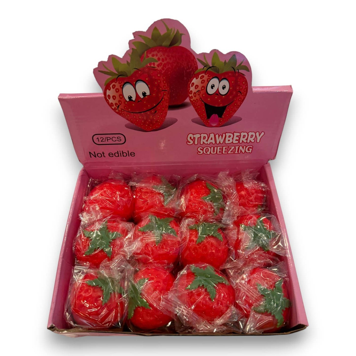 Regular Sized Strawberry Squishy