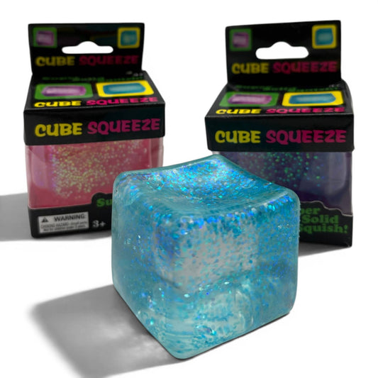 Assorted Glitter Squishy Cube