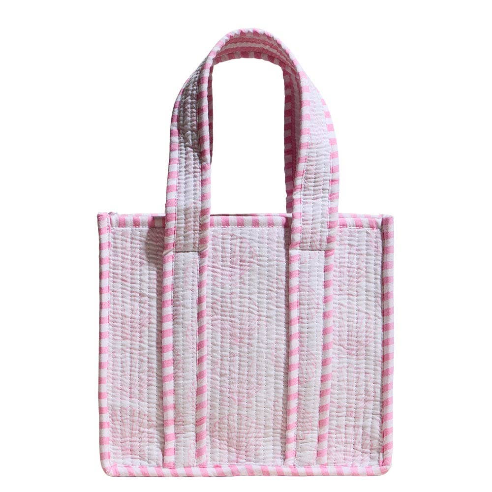 Quilted Shell Tote Bag