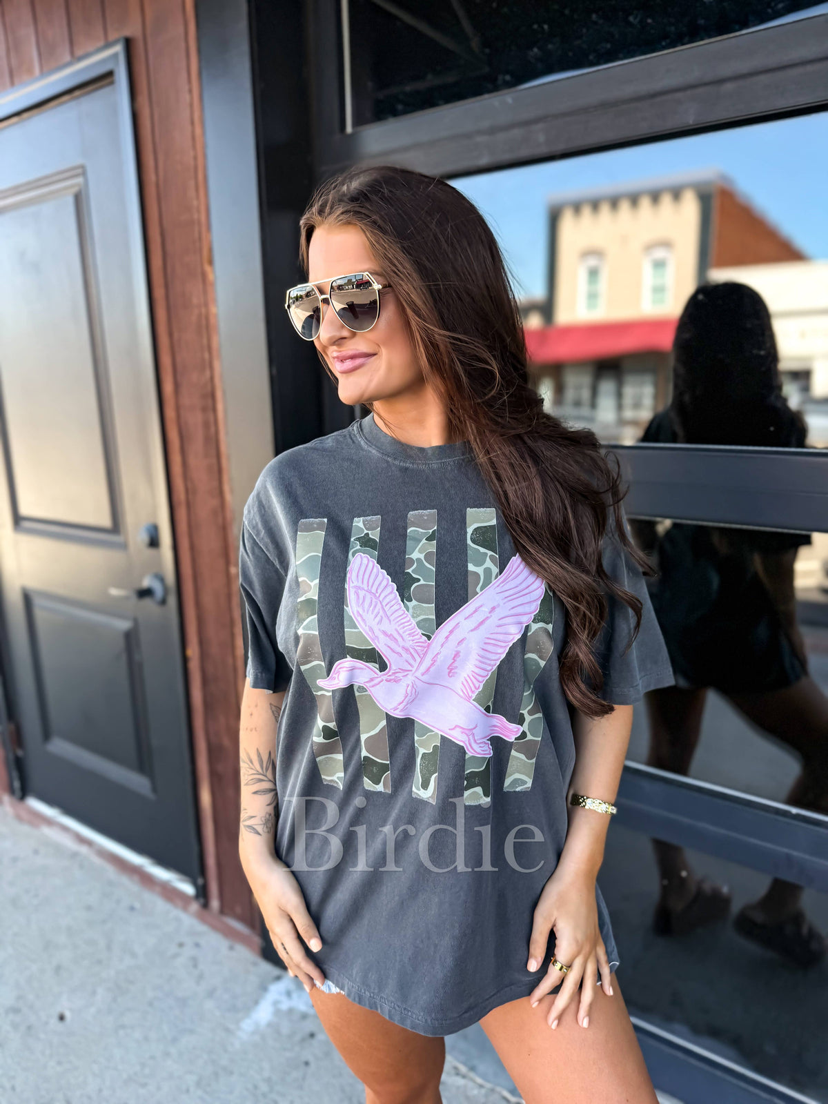 Pink Duck Graphic Tee