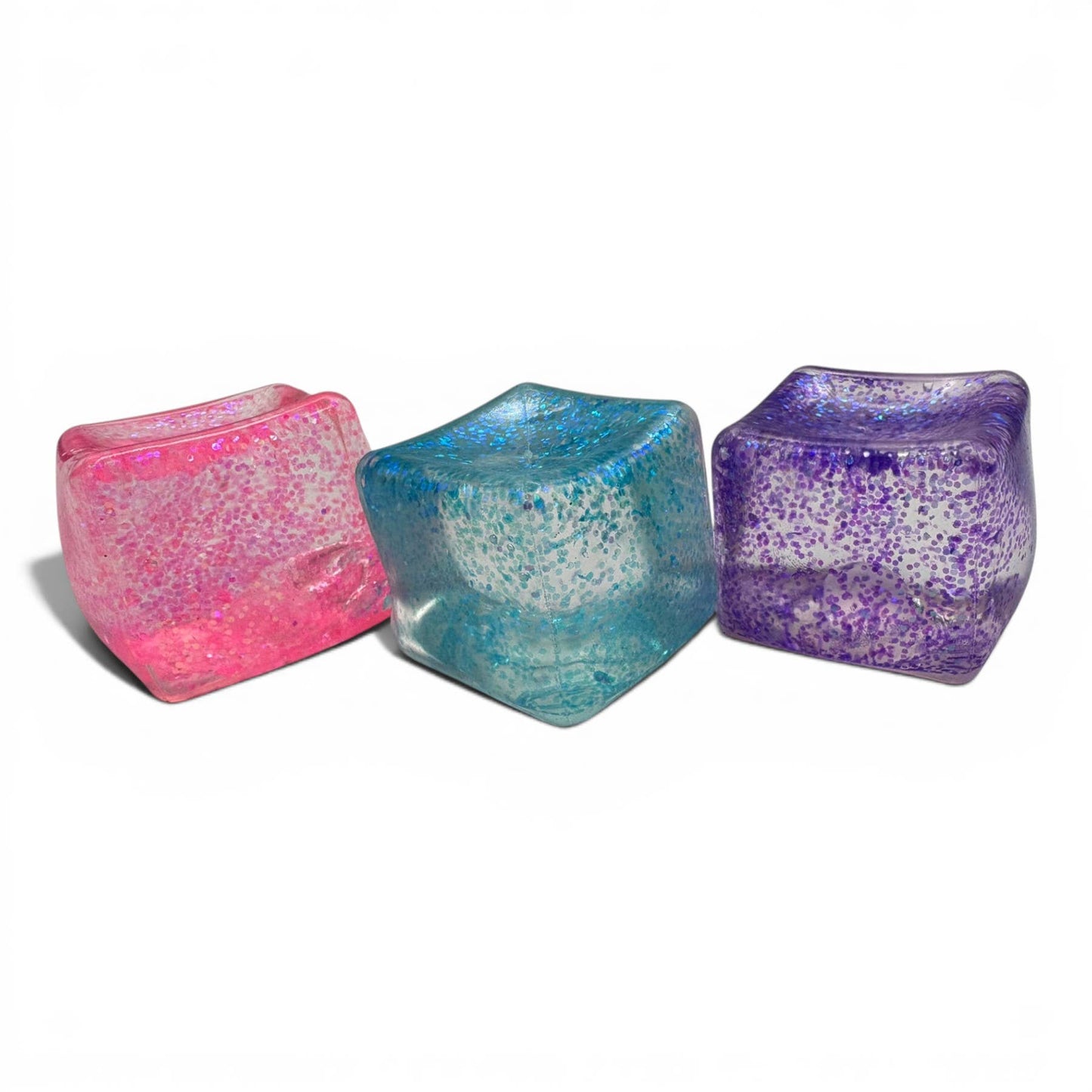 Assorted Glitter Squishy Cube