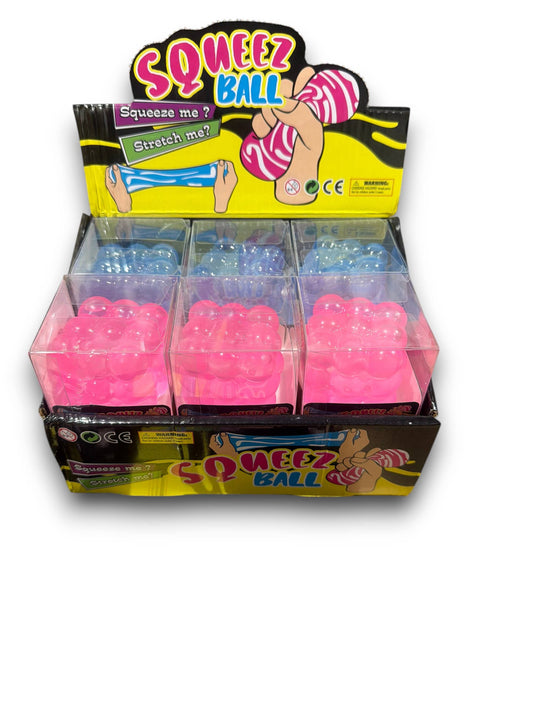 Squeez Ball Bubble Cube