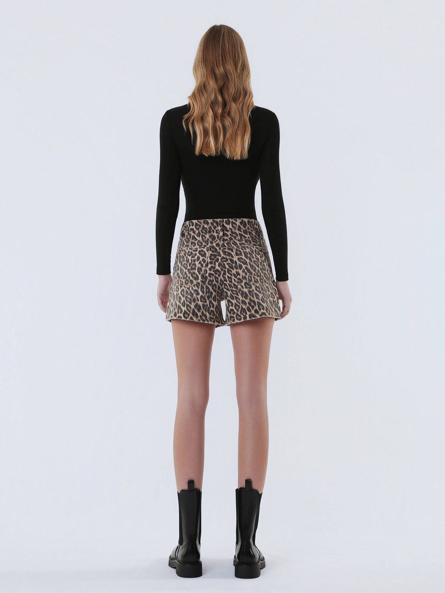 RACHEL LEOPARD SHORTS