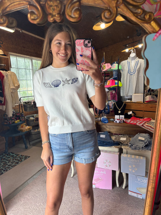 Seaside Shells Top