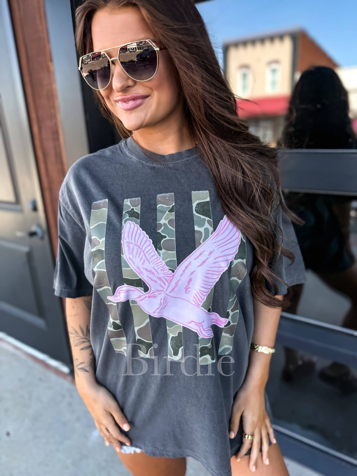 Pink Duck Graphic Tee