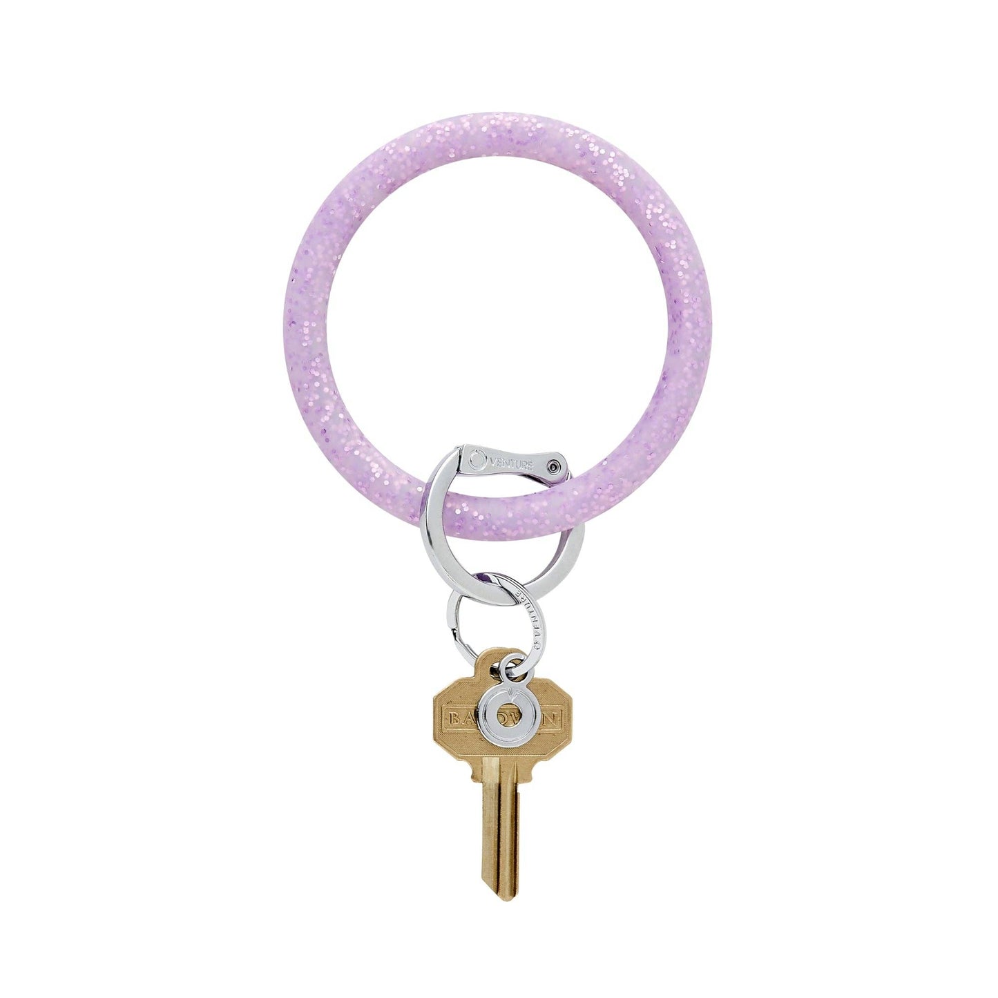 Silicone Big O® Key Ring - In The Cabana Confetti