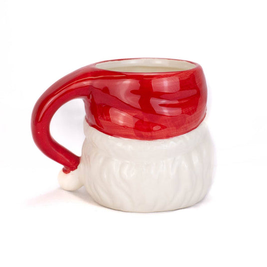 Santa Mug   Red/White   14.5 oz
