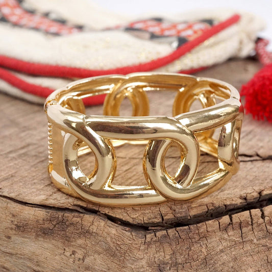 Chunky Chain Bangle Bracelet