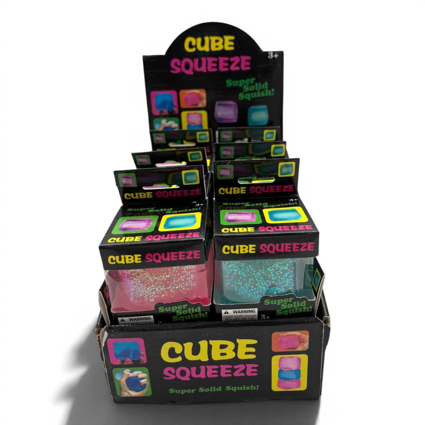 Assorted Glitter Squishy Cube
