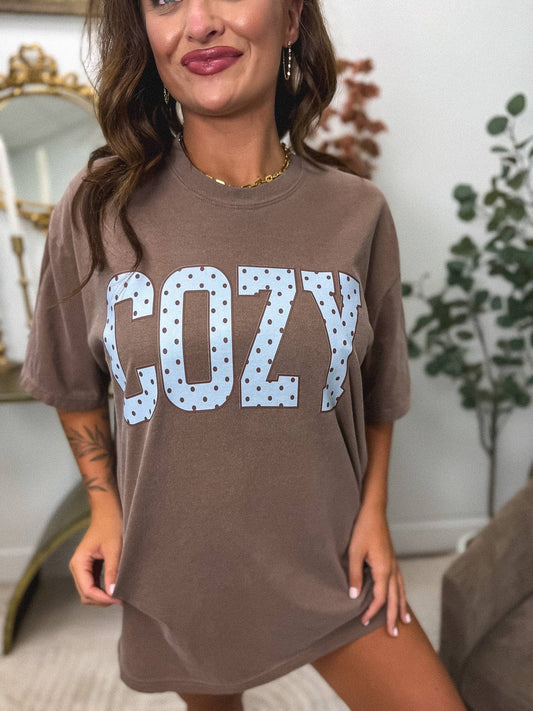 Polkadot Cozy Graphic Tee
