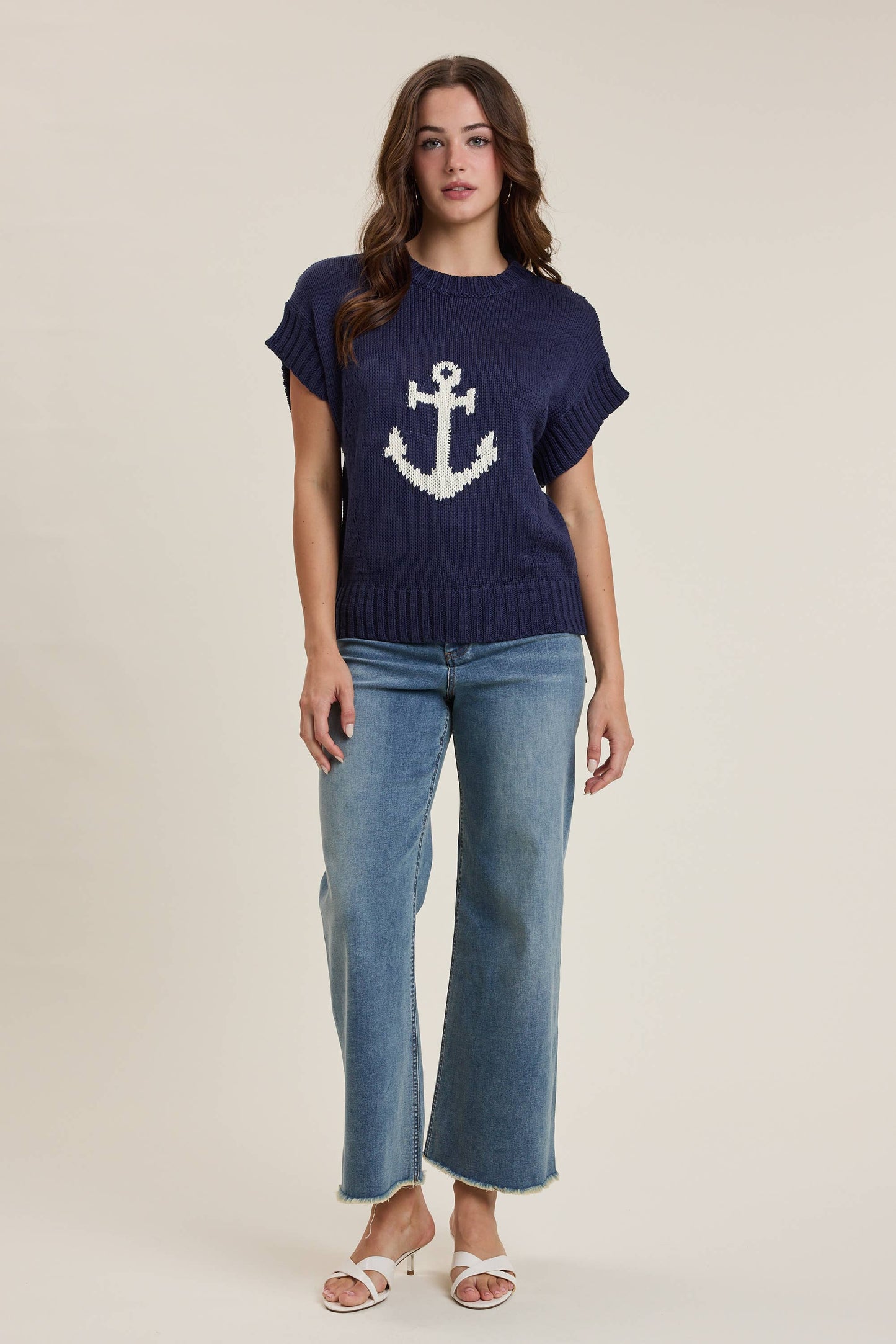 Coastal Anchor Sweater