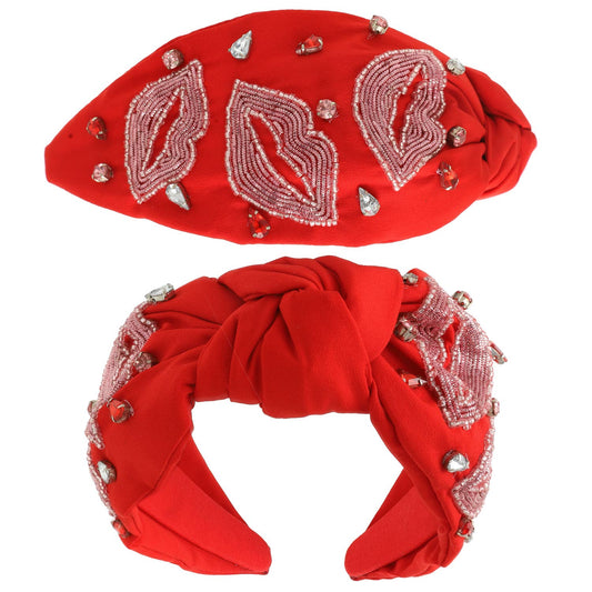 Valentine Lips Headband