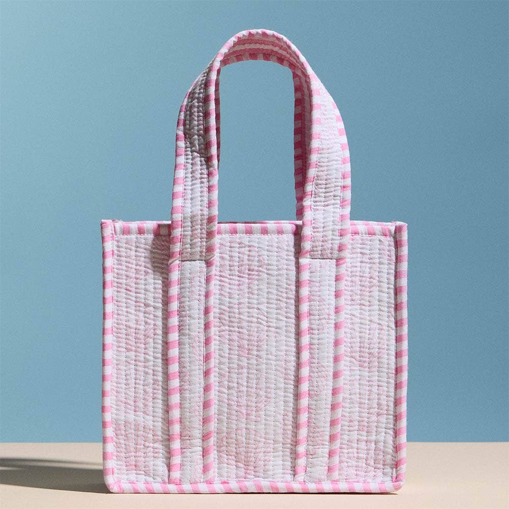 Quilted Shell Tote Bag