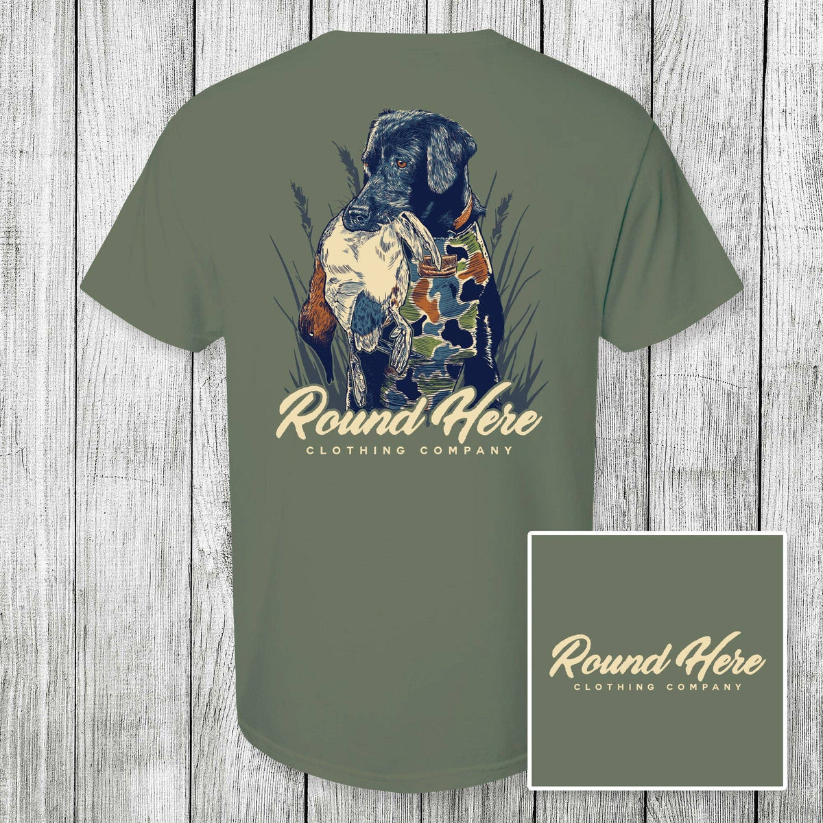 Round Here Clothing Mallard Retriever