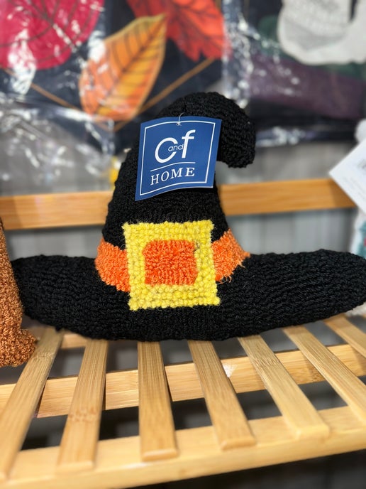 Halloween Witch Hat Shaped Pillow