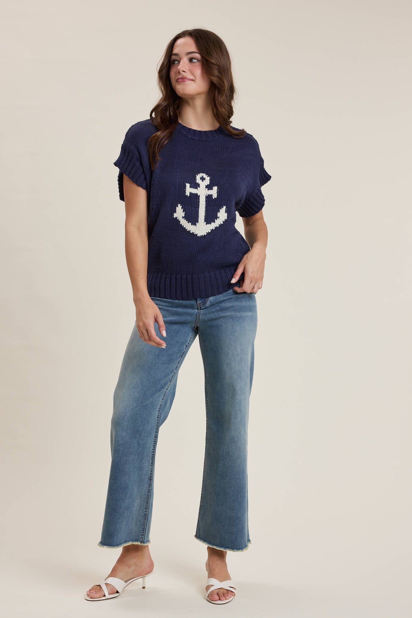 Coastal Anchor Sweater