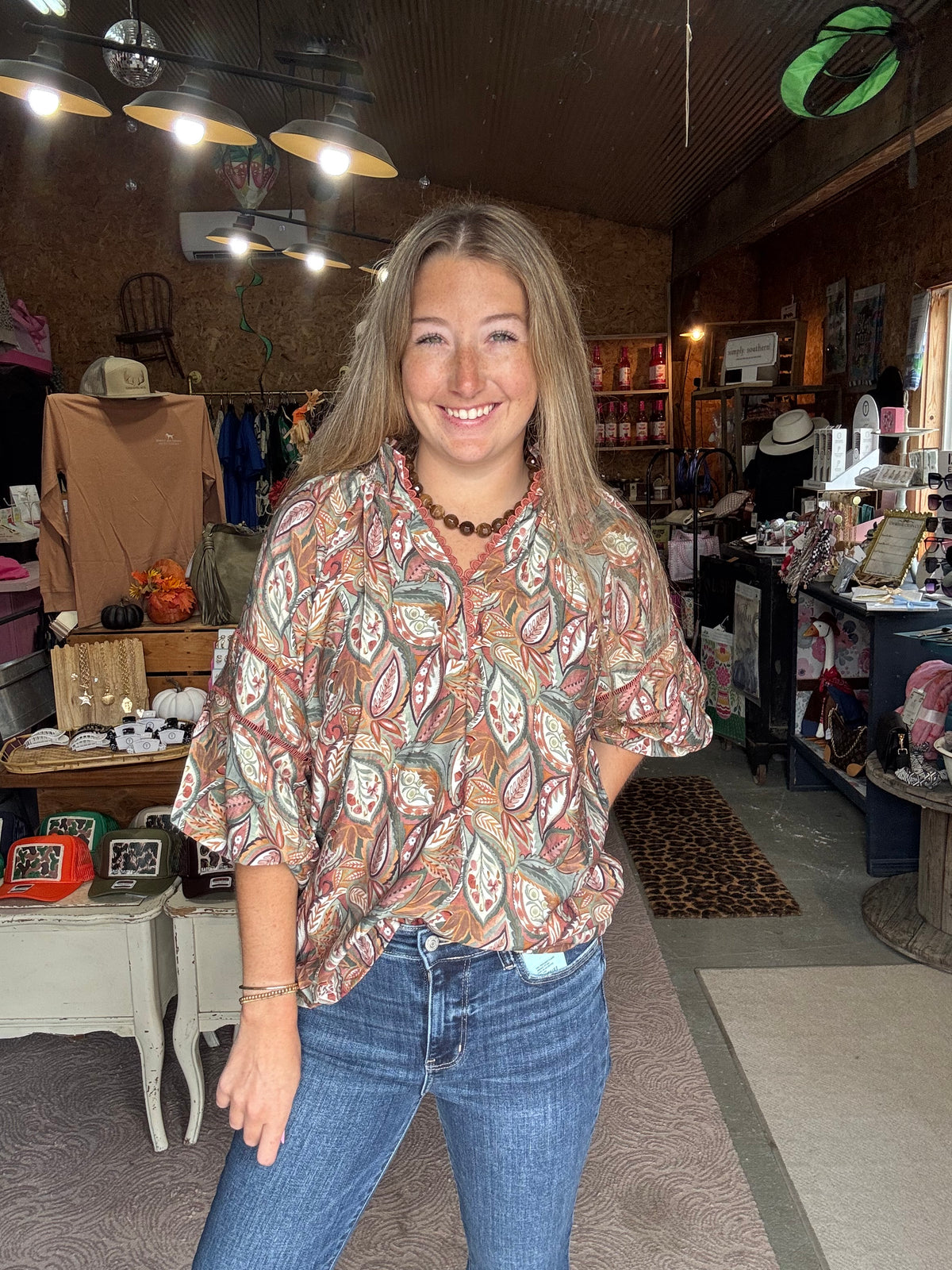 Falling Leaves Top