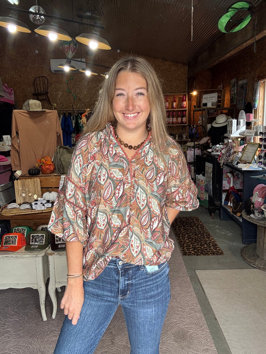 Falling Leaves Top