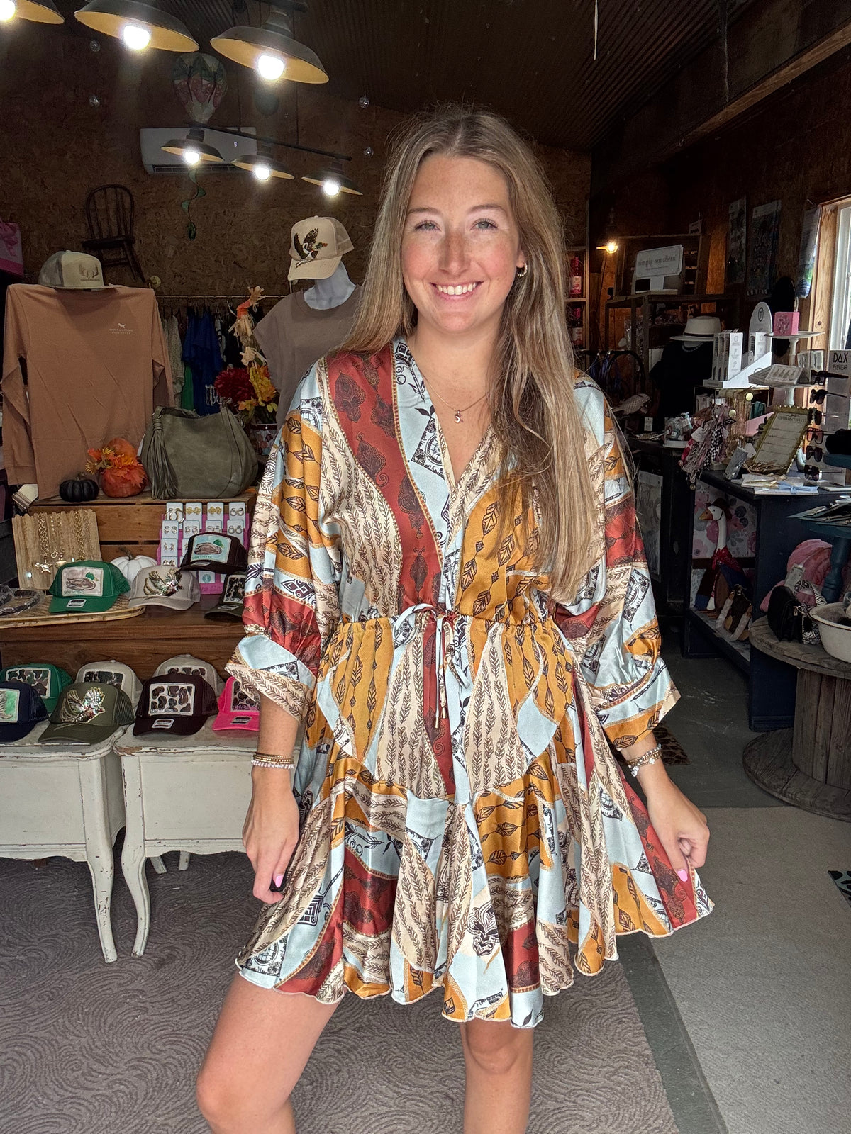 Sienna Skies Mini Dress