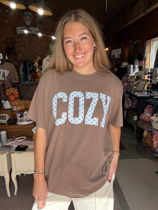 Polkadot Cozy Graphic Tee