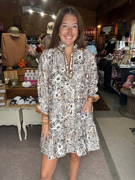 Autumn Breeze Mini Dress