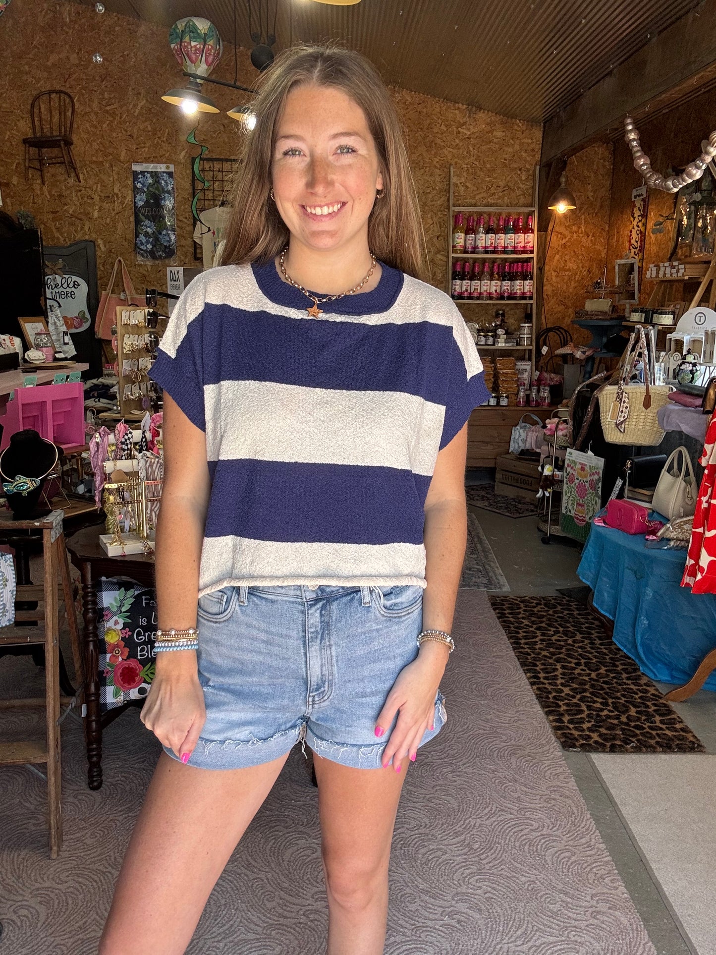 Freedom Stripe Top