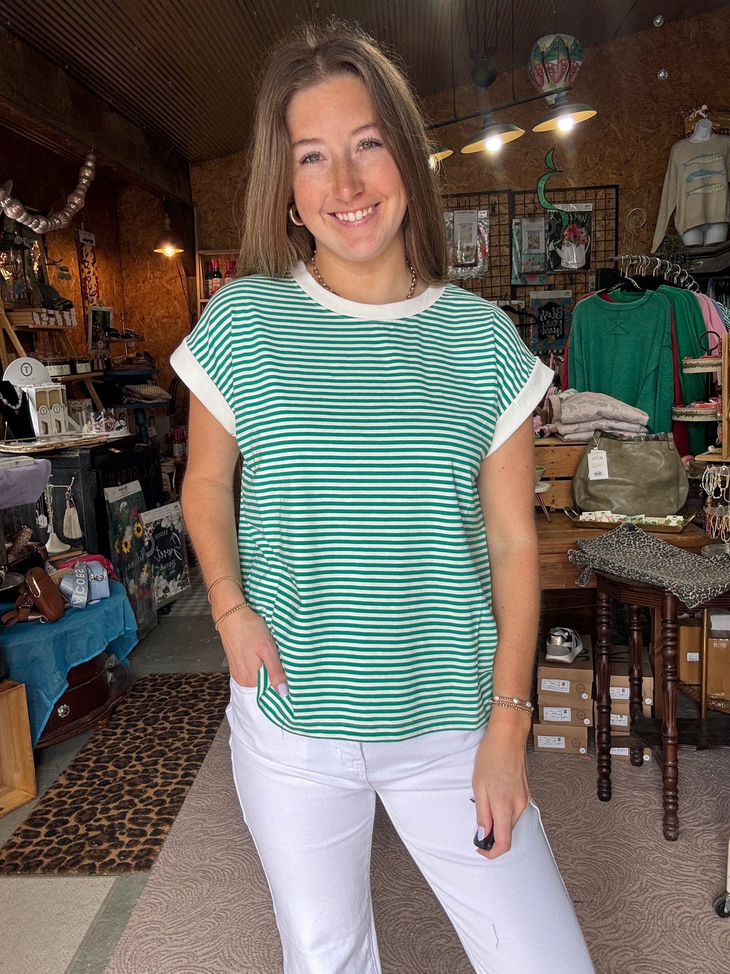 Lucky Stripes Top