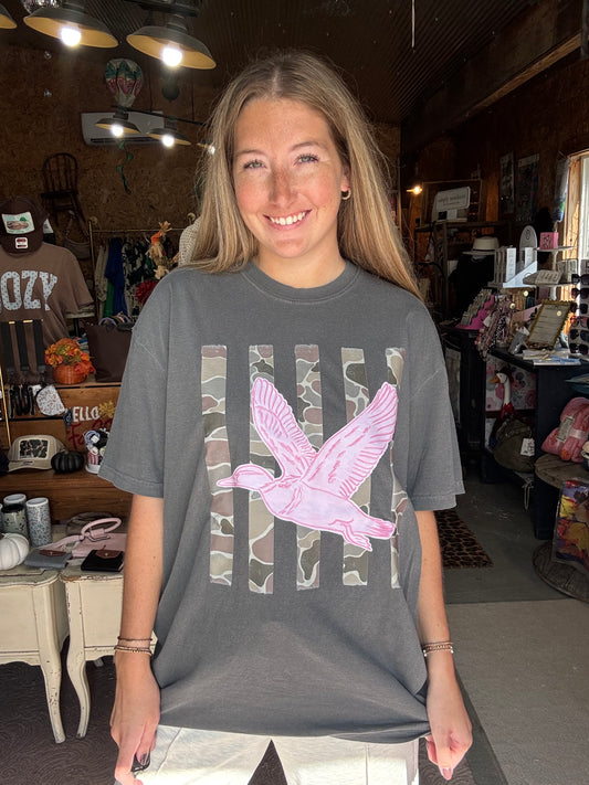 Pink Duck Graphic Tee