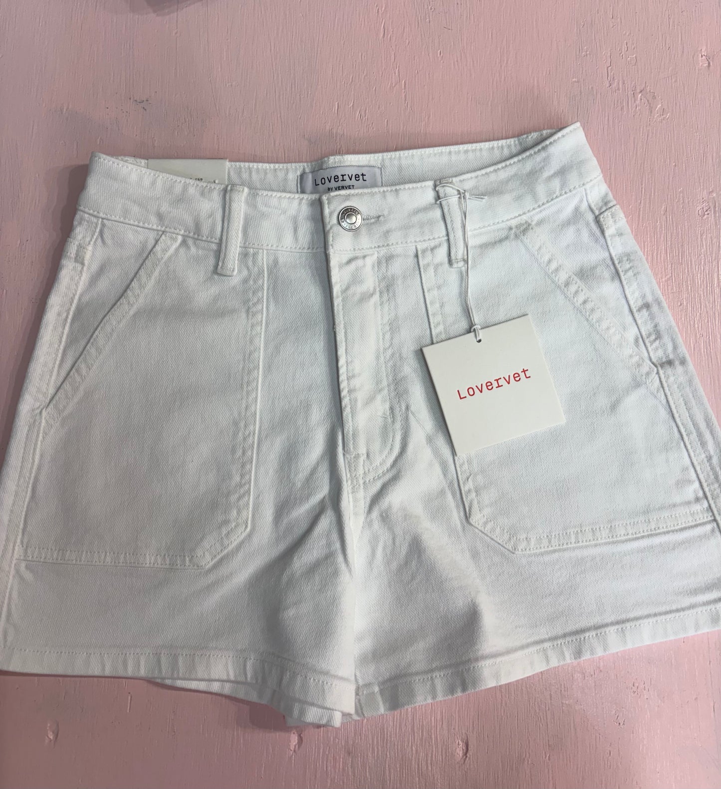 Courtney White Shorts