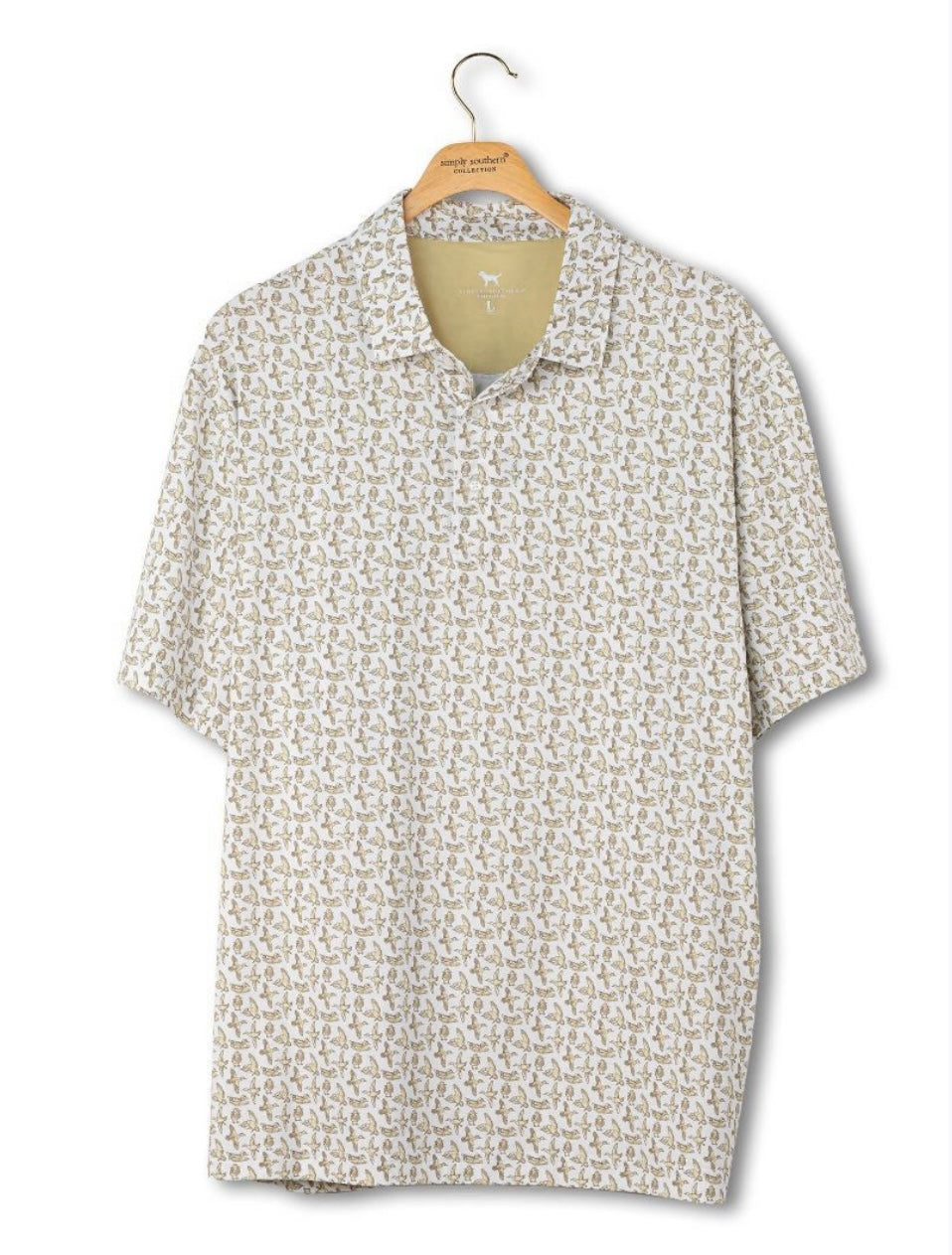 Men’s Beige Water-dude Polo