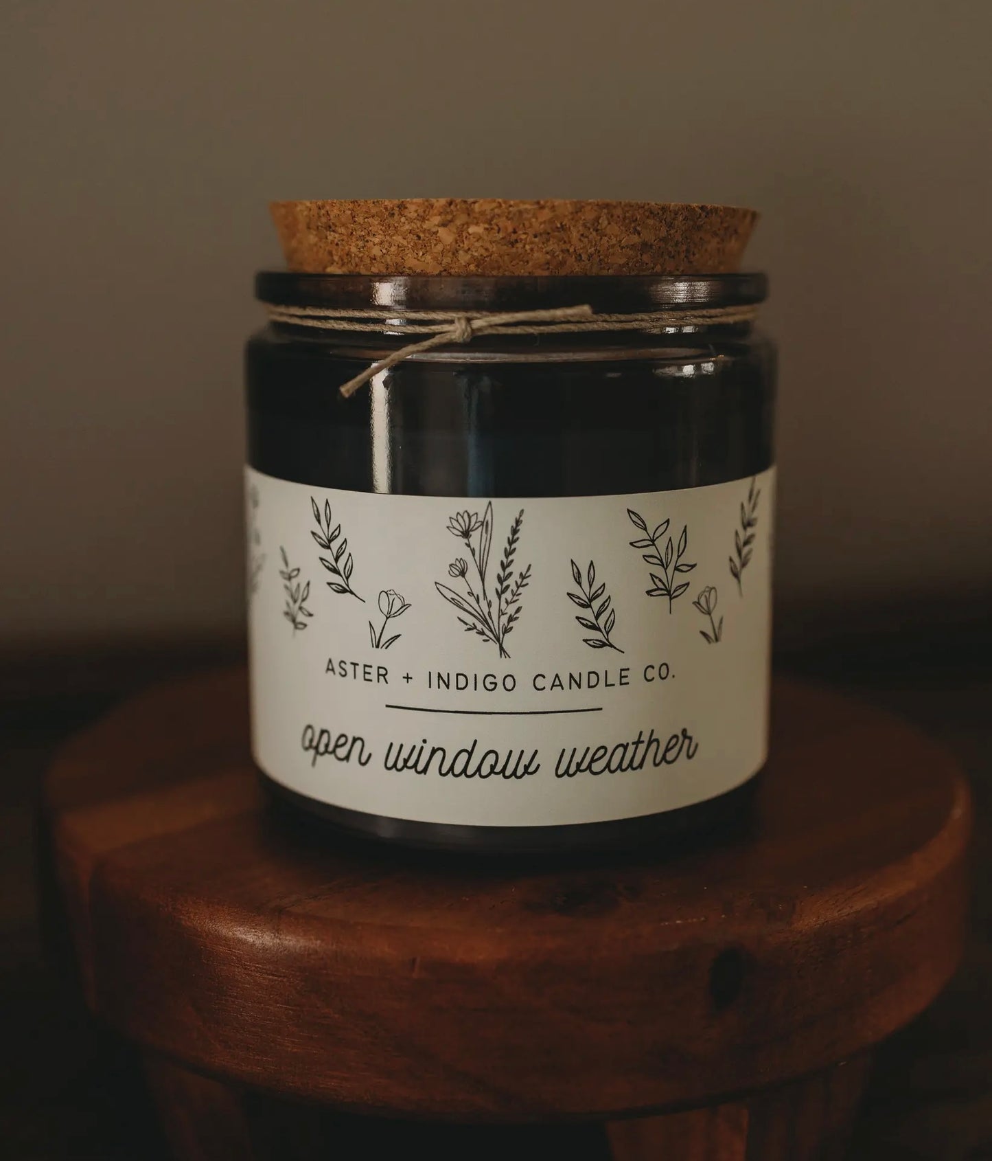 Open Window Weather Candle