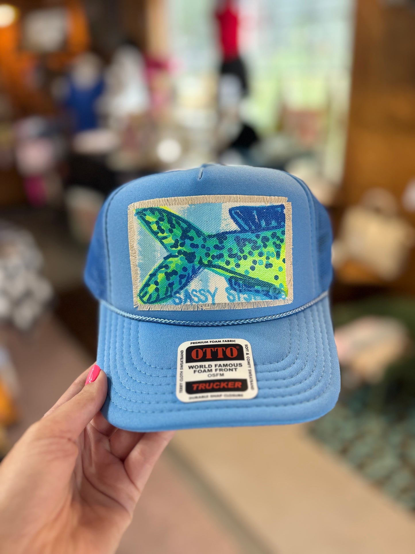 Mahi Blue hat
